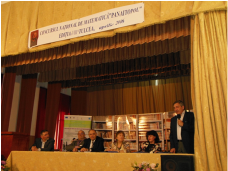 Lucian Eduard Simion, consilierul preşedintelui Horia Teodorescu,  a participat la festivităţile prilejuite de desfăşurarea Concursului Naţional de matematică „Laurenţiu Panaitopol”