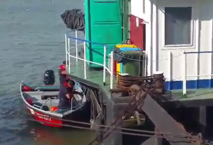 VIDEO: Cadavru descoperit în portul Tulcea