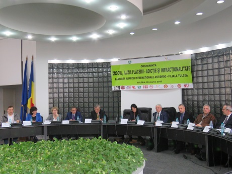 Lupta antidrog, în conferință națională la Consiliul Județean Tulcea