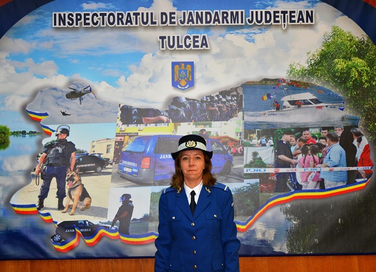 Ceremonie de depunere a Jurământului Militar  la Inspectoratul de Jandarmi Judeţean Tulcea