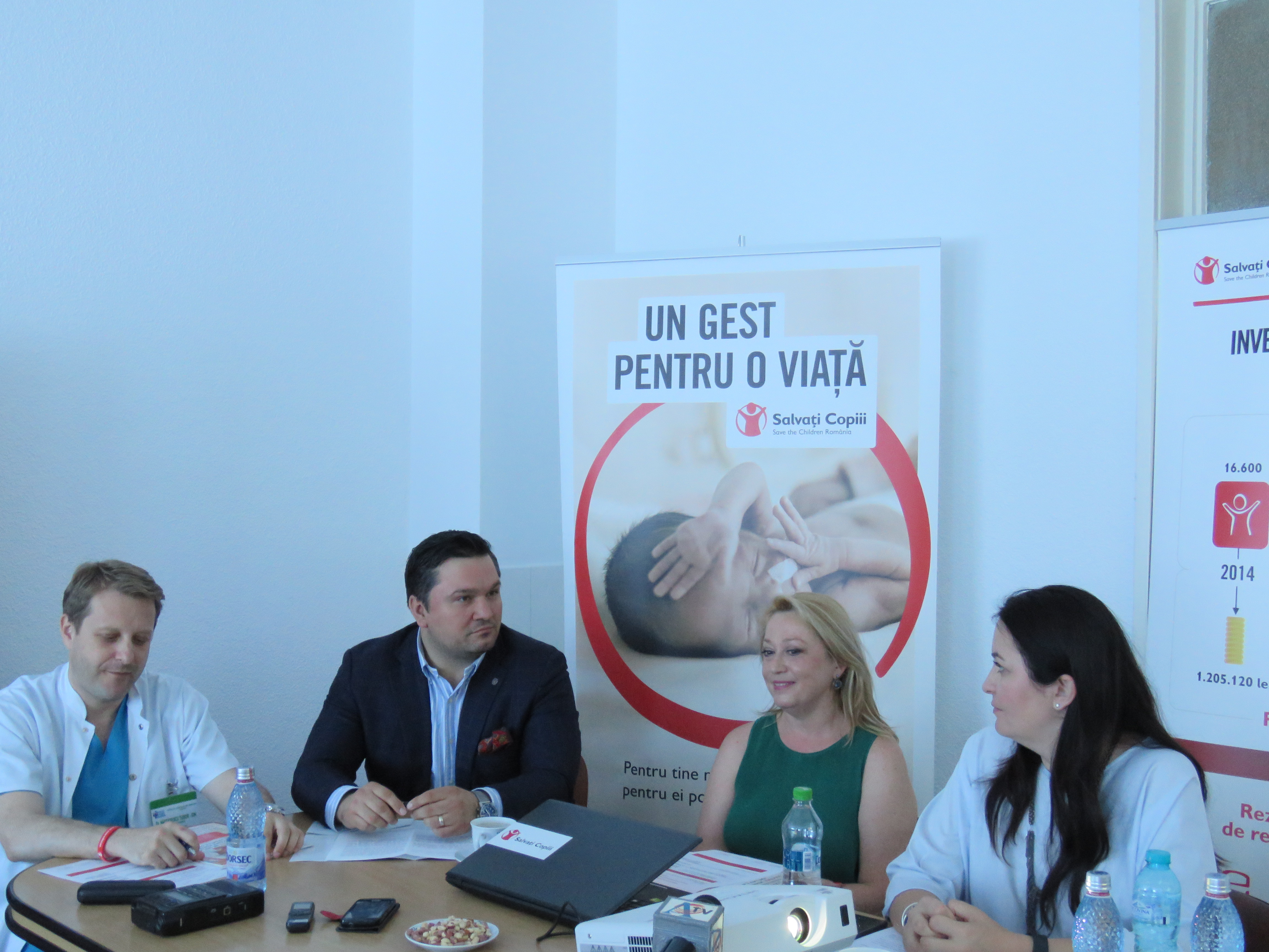 Donație de 28.500 euro pentru nou-născuții din Județul Tulcea, de la Asociația „Salvați Copiii”