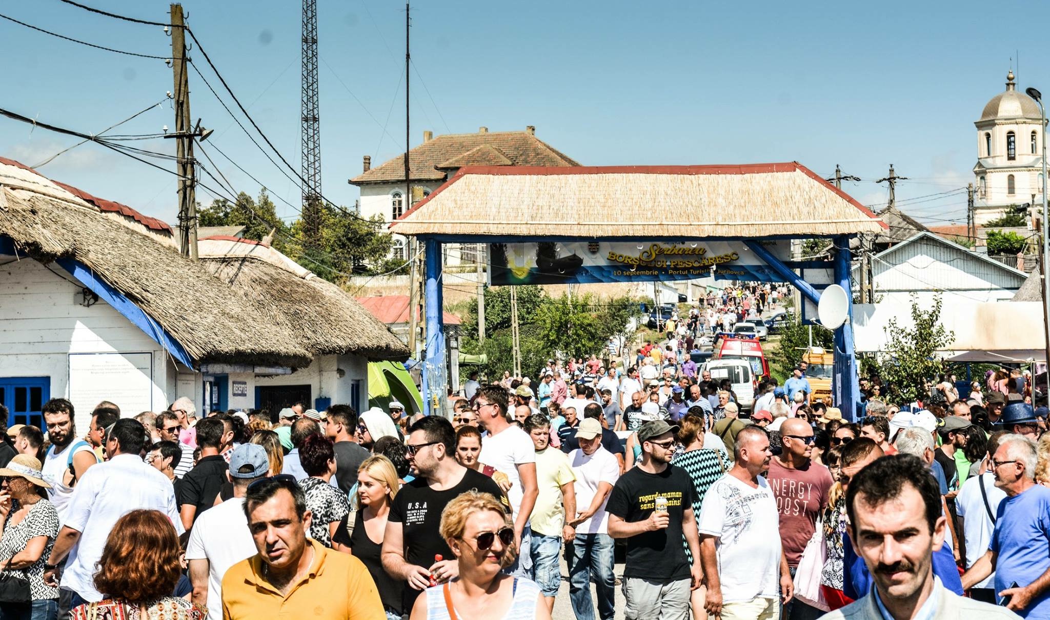 Mii de tulceni au participat la Festivalul Borșului Pescăresc de la Jurilovca
