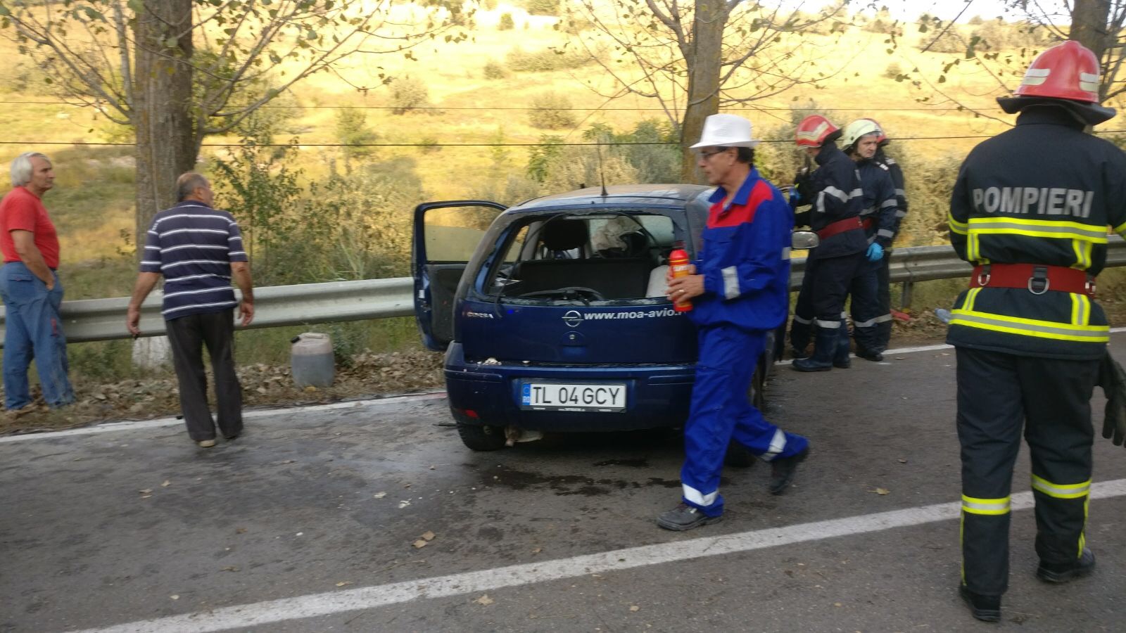 Accident pe drumul Tulcea-Agighiol