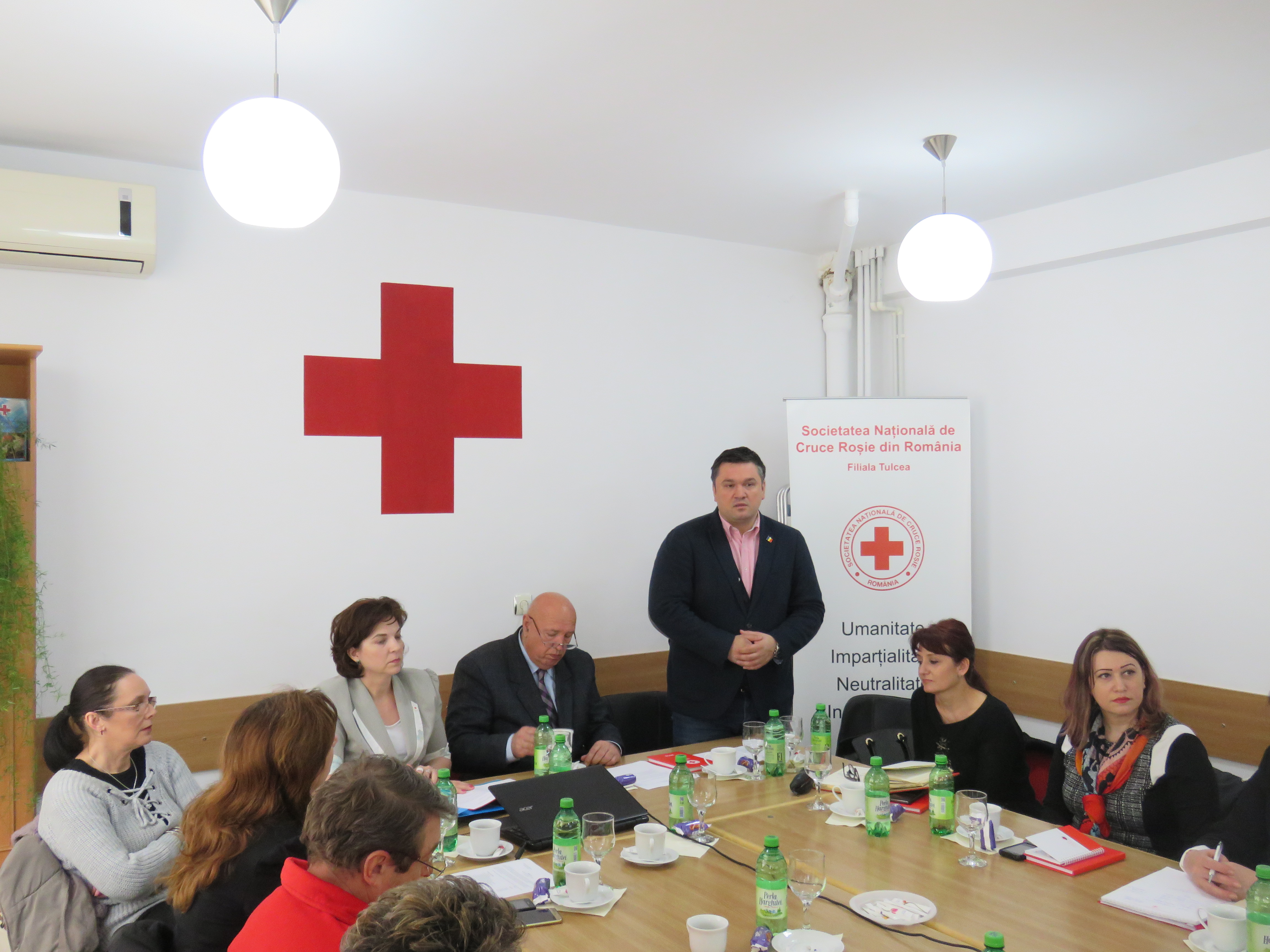 Ședință de bilanț al activității din anul 2017 la Crucea Roșie Tulcea