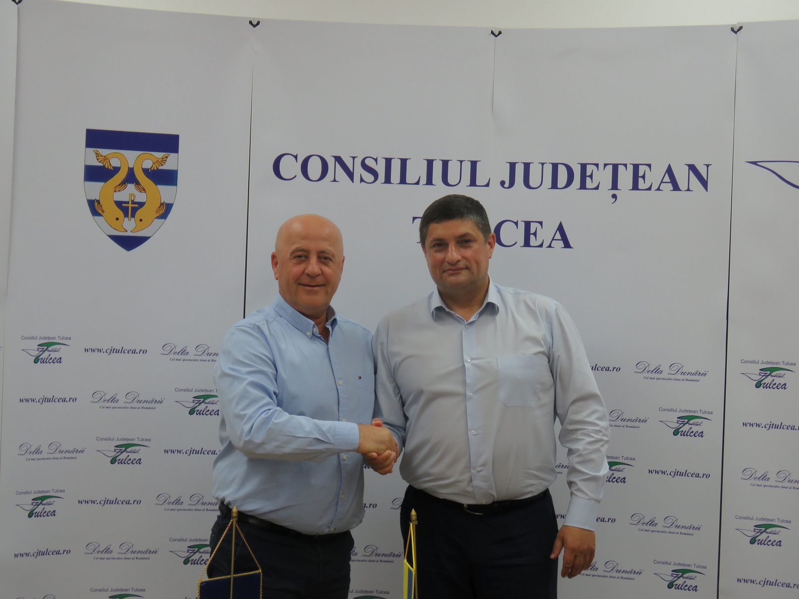 Întâlnire de lucru în cadrul relației de cooperare Tulcea-Izmail: Primarul Andrii Abramchenko, într-o nouă vizită în Județul Tulcea