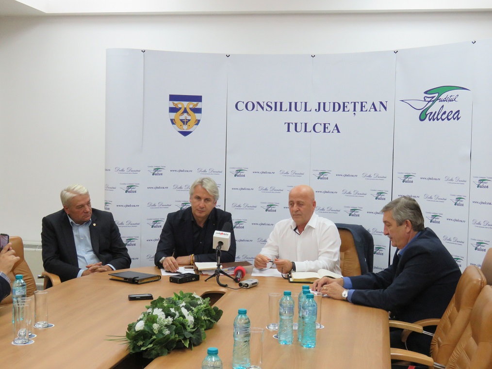 Ministrul Eugen Teodorovici la Tulcea: 10 decembrie, data oficială de începere a lucrărilor la Podul peste Dunăre