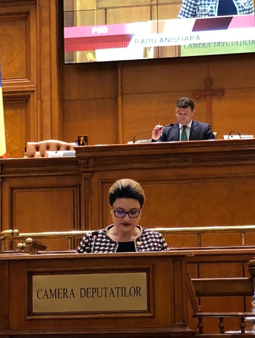 Deputatul Anișoara Radu: „Am dat un vot benefic pentru români. Legea pensiilor este cea mai importantă “