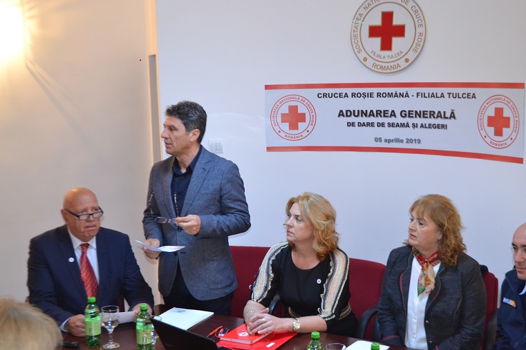 Adunarea Generală a Filialei Tulcea a Societății Române de Cruce Roșie