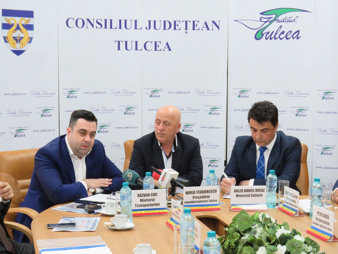 A fost semnat contractul de finațare pentru modernizarea Portului Tulcea