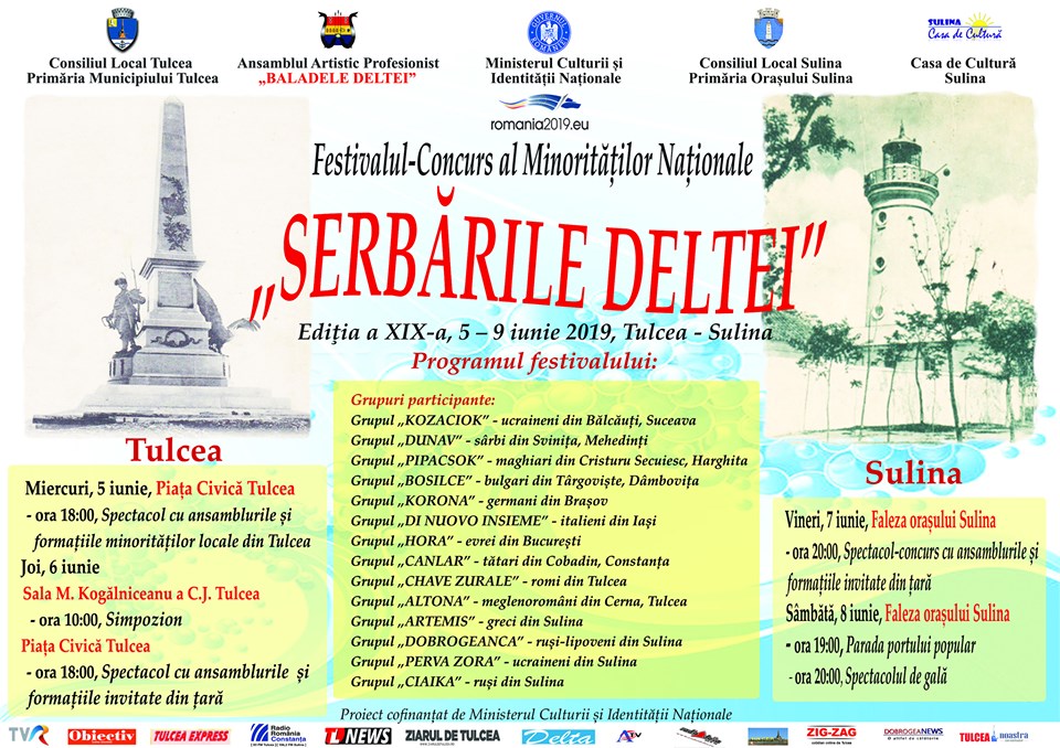 Festivalul-Concurs al Minorităților Naționale „Serbările Deltei” 2019