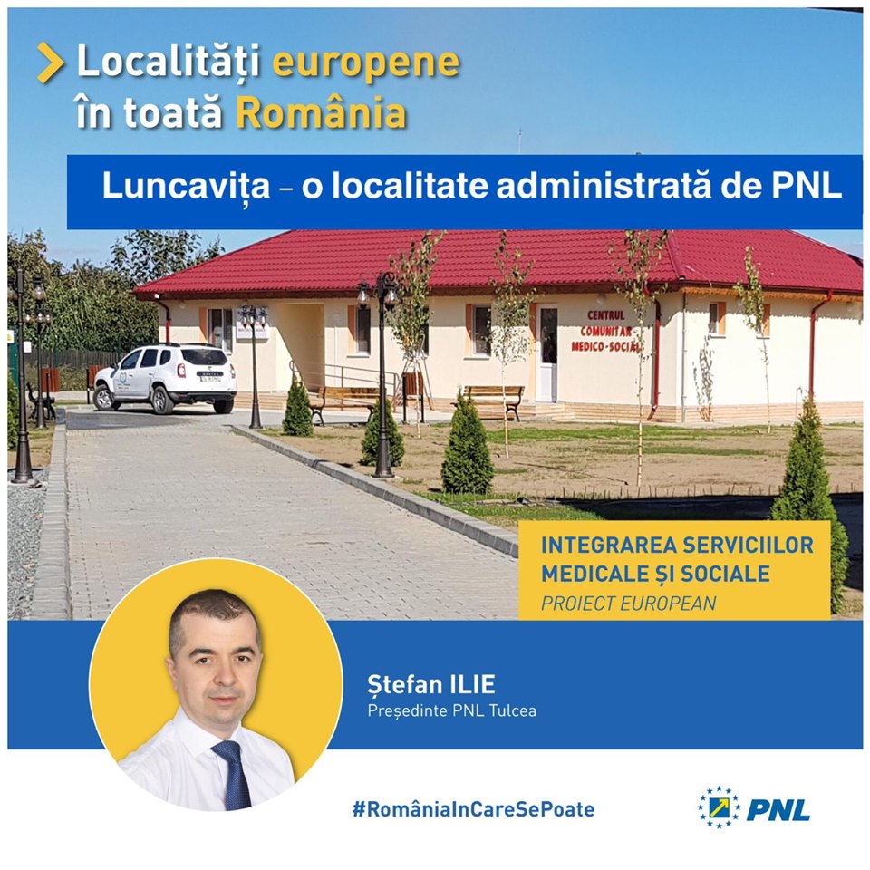 La Luncavița, primarul liberal Ștefan ILIE a dezvoltat localitățile componente cu fonduri europene (P)