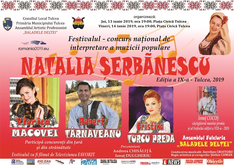 Festivalul-Concurs Internațional  de Interpretare a Muzicii Populare „Natalia Șerbănescu”,  la a IX-a ediție