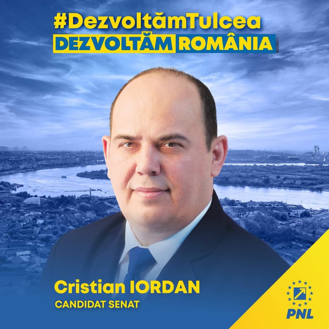 Cristian Alexandru Iordan :”Merg în Parlament pentru a-i ajuta pe tulceni, nu pentru a-mi găsi un loc pentru confortul personal”