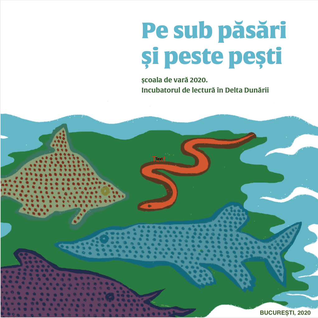 Lansarea volumului colectiv Pe sub păsări și peste pești proaspăt ieșit din Incubatorul de lectură din Delta Dunării