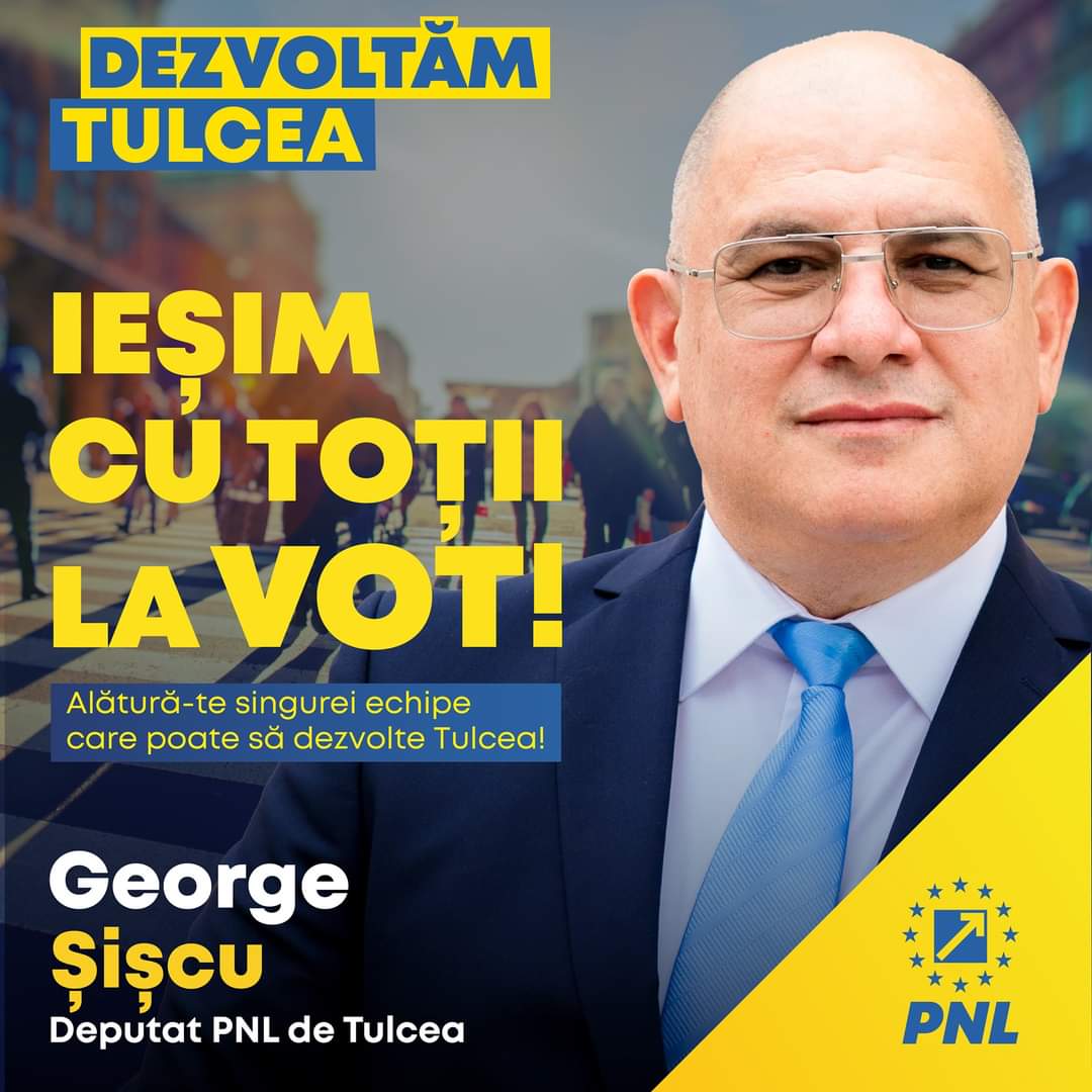 Deputatul George Șișcu : „Ieşim duminică cu toţii la vot. Victorie PNL!” (P)
