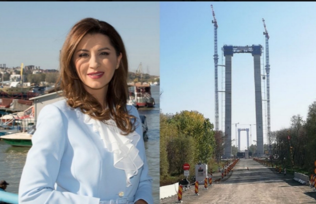 Deputata Mirela Furtună l-a interpelat pe ministrul transporturilor în legătură cu podul de peste Dunăre