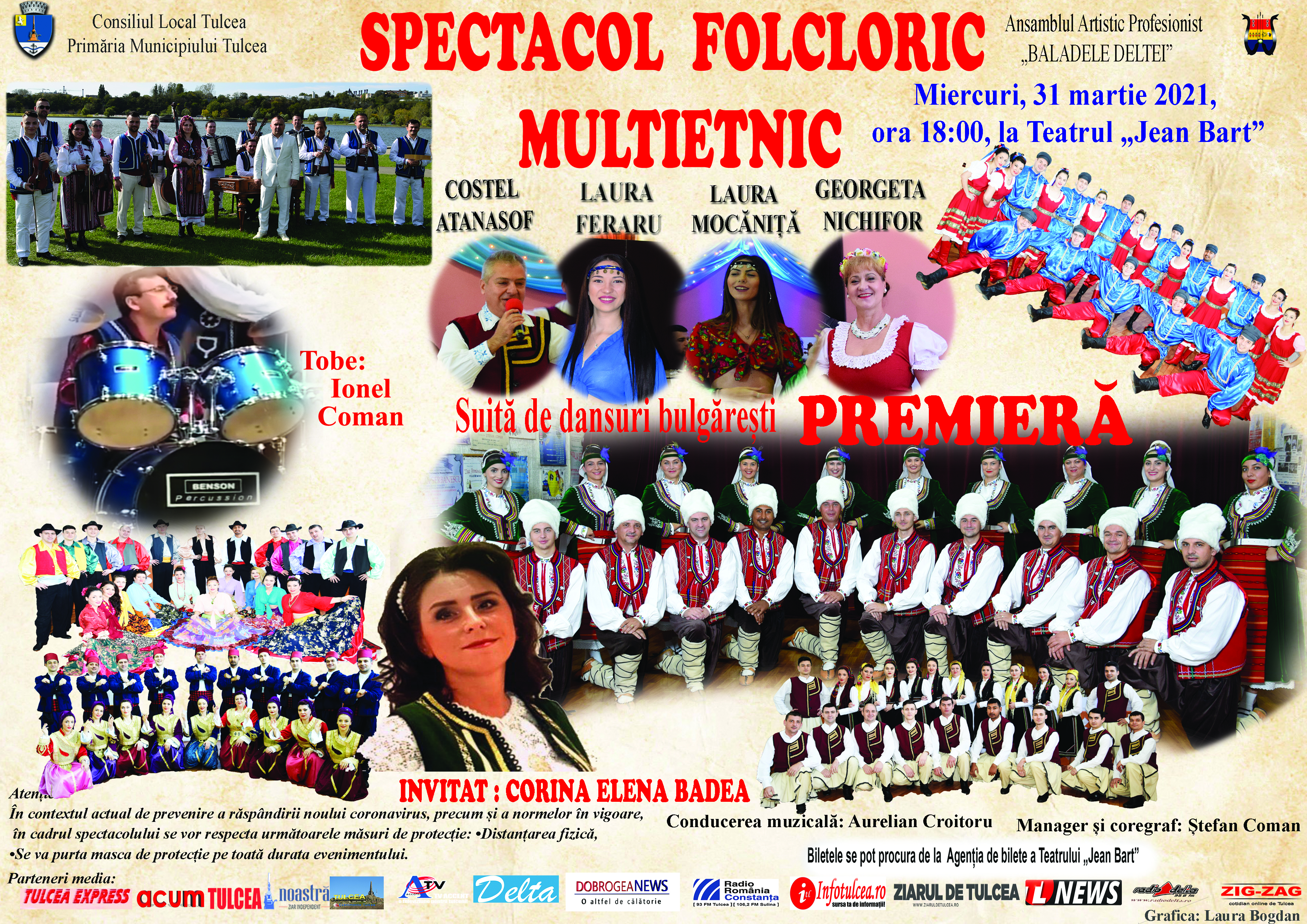 Spectacol folcloric multietnic