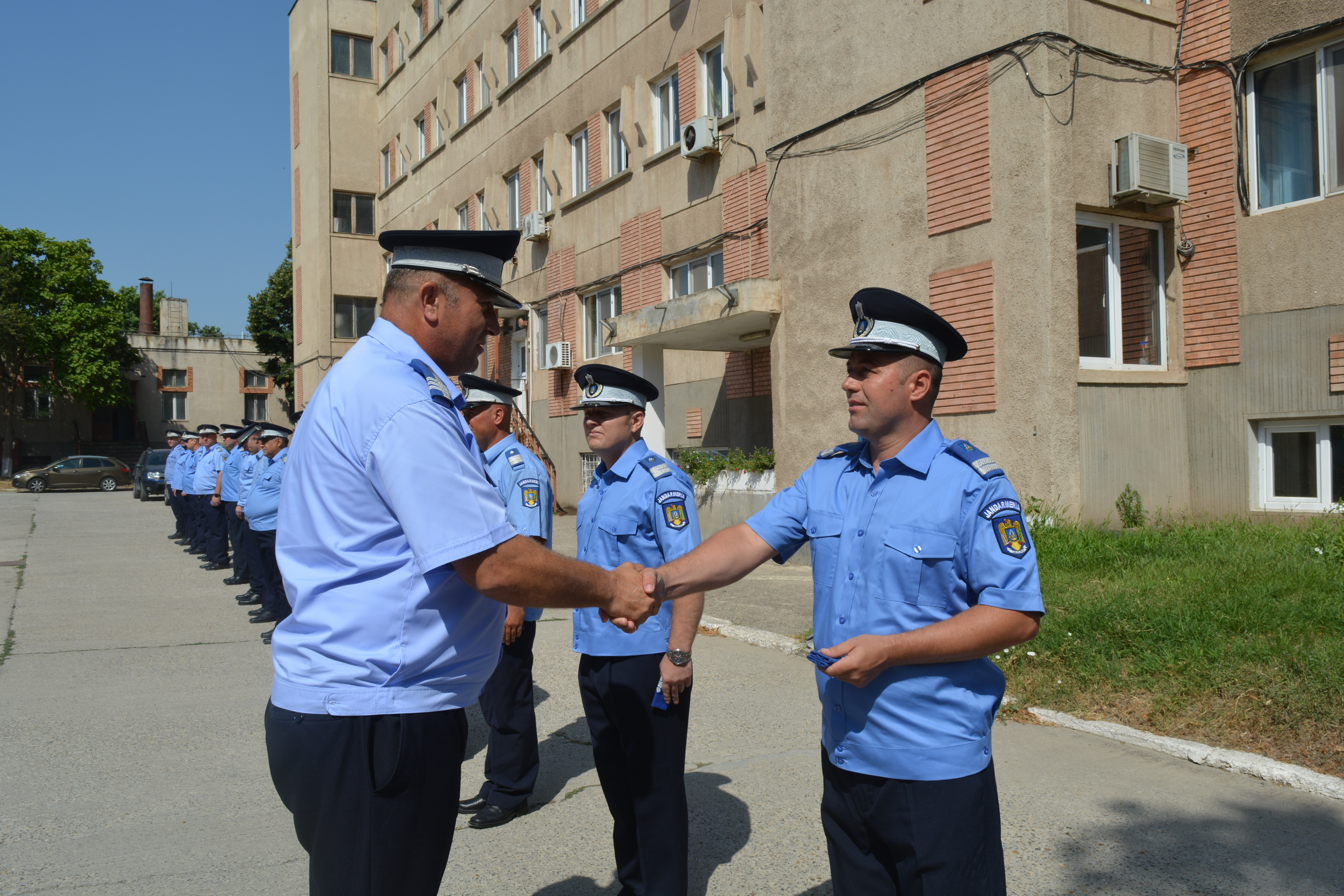 Avansări în grad la termen și un nou coleg la Inspectoratul de Jandarmi Județean Tulcea