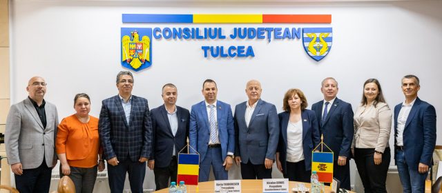 Delegație a Consiliului Raional Cahul, în vizită oficială la Tulcea