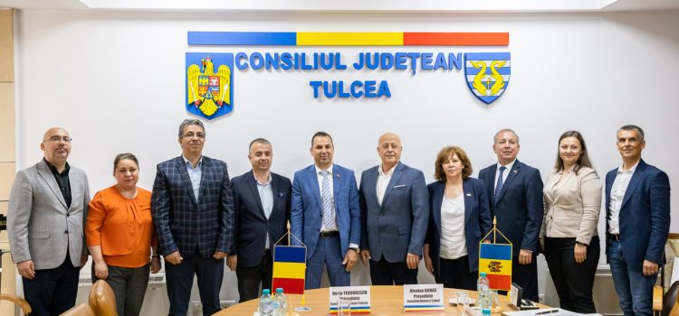 Delegație a Consiliului Raional Cahul, în vizită oficială la Tulcea
