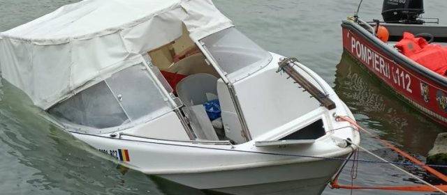 Accident naval pe brațul Sulina, o persoană din Piatra Neamț e rănită după ce a intrat cu barca în mal