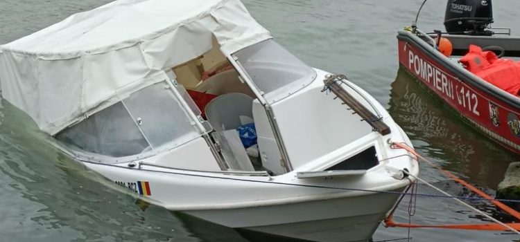 Accident naval pe brațul Sulina, o persoană din Piatra Neamț e rănită după ce a intrat cu barca în mal