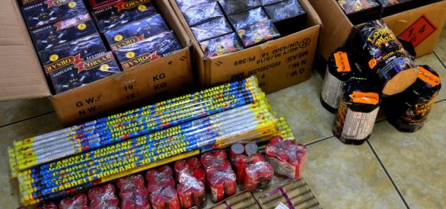 7 kilograme de articole pirotehnice, confiscate la Babadag
