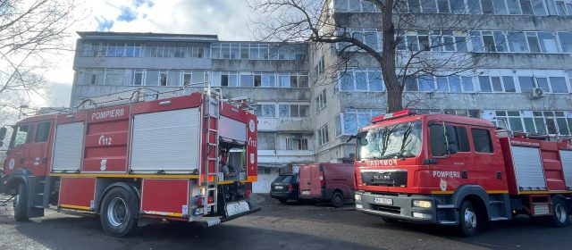 Incendiu la un apartament în municipiul Tulcea!