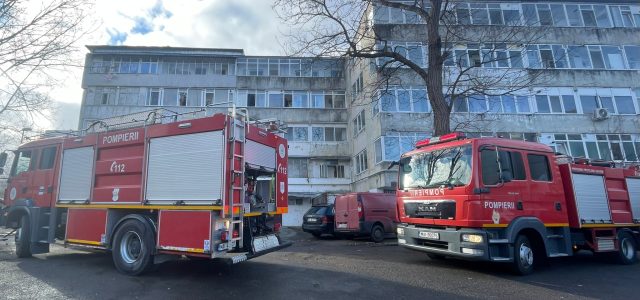 Incendiu la un apartament în municipiul Tulcea!