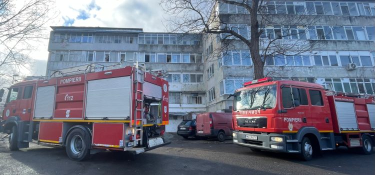 Incendiu la un apartament în municipiul Tulcea!