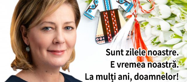 Andaluzia Luca, consilier local: „La mulți ani, doamnelor!”