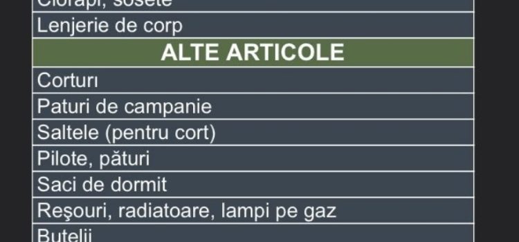 Campanie de ajutorare organizată pentru a veni în sprijinul locuitorilor din zonele afectate de cutremur în Turcia
