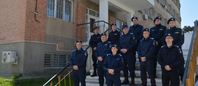 12  noi colegi s-au alăturat colectivului Inspectoratului de Jandarmi Judeţean Tulcea