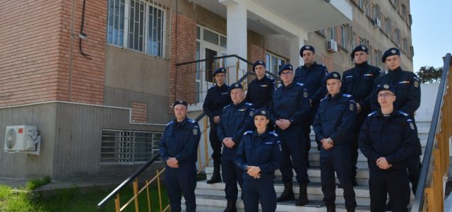 12  noi colegi s-au alăturat colectivului Inspectoratului de Jandarmi Judeţean Tulcea