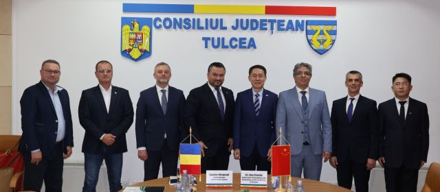 Noul ambasador al Republicii Populare Chineze, în vizită la Tulcea