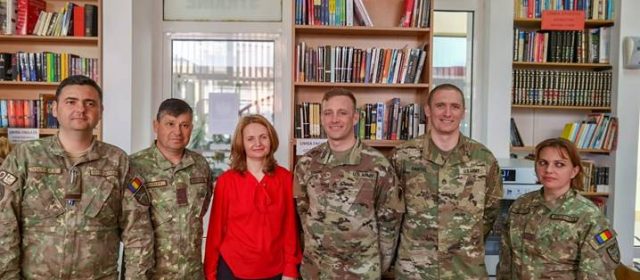 Prezentare generală a Organizației Tratatului Atlanticului de Nord (N.A.T.O.) și a Parteneriatului strategic dintre România și SUA,la Biblioteca Județeană „Panait Cerna”