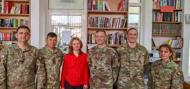 Prezentare generală a Organizației Tratatului Atlanticului de Nord (N.A.T.O.) și a Parteneriatului strategic dintre România și SUA,la Biblioteca Județeană „Panait Cerna”