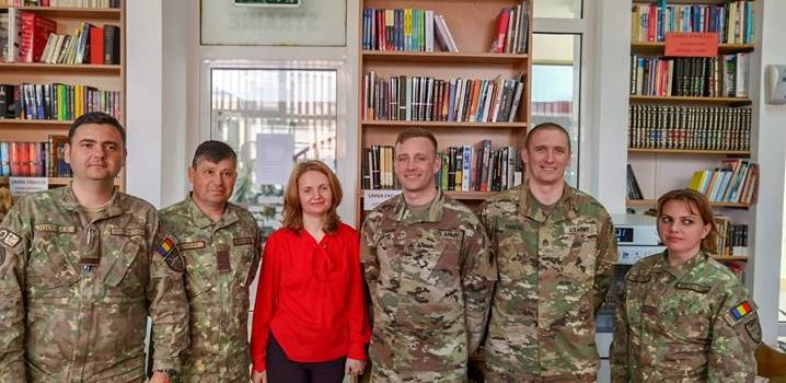 Prezentare generală a Organizației Tratatului Atlanticului de Nord (N.A.T.O.) și a Parteneriatului strategic dintre România și SUA,la Biblioteca Județeană „Panait Cerna”