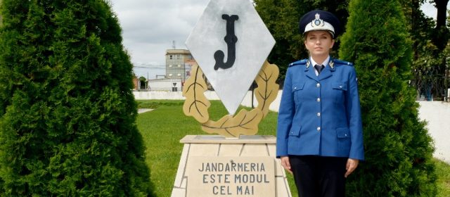 Prima femeie comandant de pluton din istoria Inspectoratului de Jandarmi Județean Tulcea   