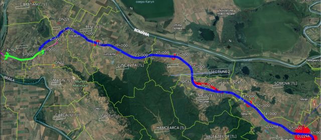 Dezbatere privind variantele finale ale drumului expres Brăila-Tulcea, tronsonul Jijila-Cataloi   