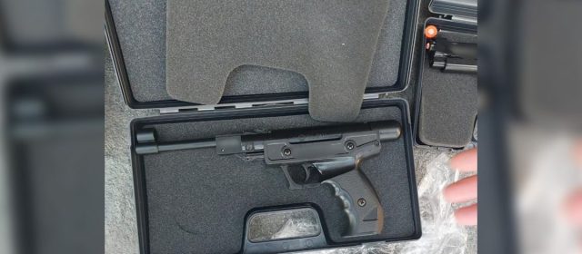 1.520 de arme neletale supuse autorizării descoperite de polițiștii de frontieră într-un camion în P.T.F. Isaccea   