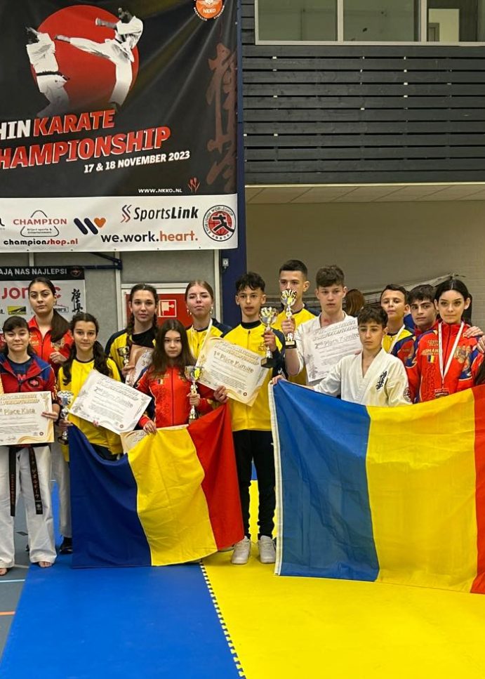 Tulcenii au obtinut 9 medalii la Campionatului Mondial KWF de karate kyokushin, kata si kumite