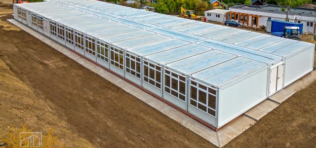 Grădiniță nouă pentru 130 de copii, amenajată din module Containere FDC
