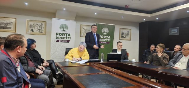 Octavian Motoc (Forța Dreptei), desemnat candidat pentru funcția de primar al municipiului Tulcea!