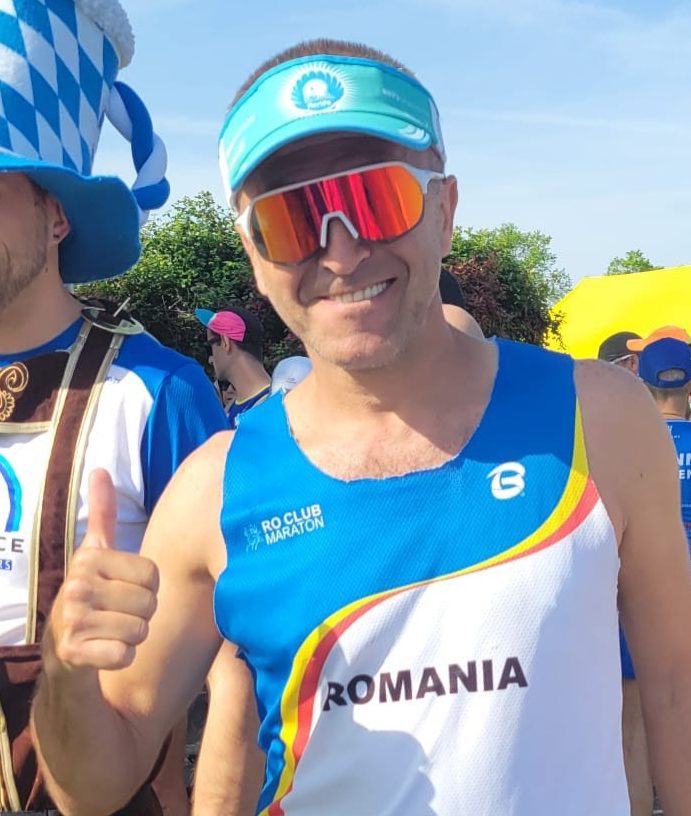Jandarmul tulcean, Sorin Andrici, aur, argint și personal best record la Festivalul Internațional de Ultramaraton Venice-Italia
