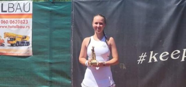 Tulceanca Herea a câștigat turneul ITF W15 din Serbia!