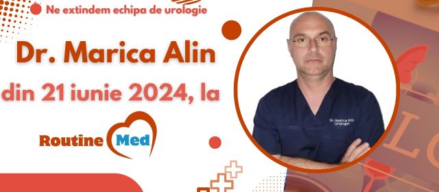 Dr. Marica Alin, medic urolog, se alătură echipei Routine Med!