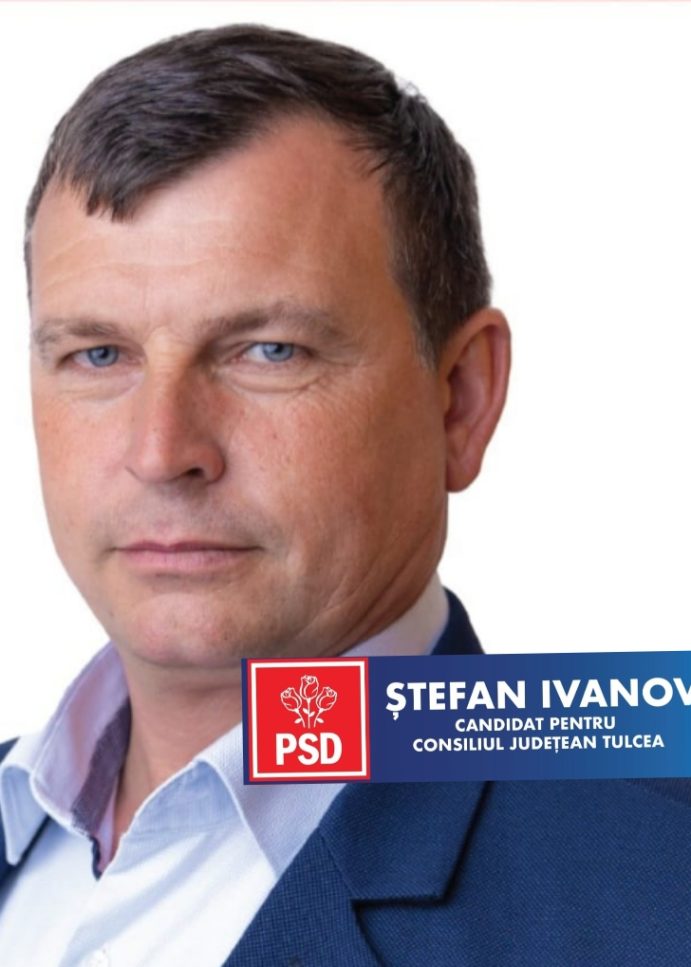 Ștefan Ivanov, candidatul care duce Sulina în Consiliul Judeţean Tulcea