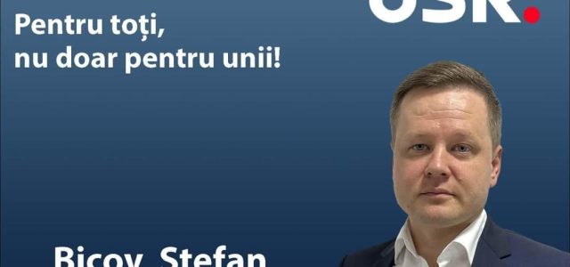 Ștefan Bicov, candidat USR Tulcea la Senat:”Degrevăm instanțele prin arbitraj și mediere”