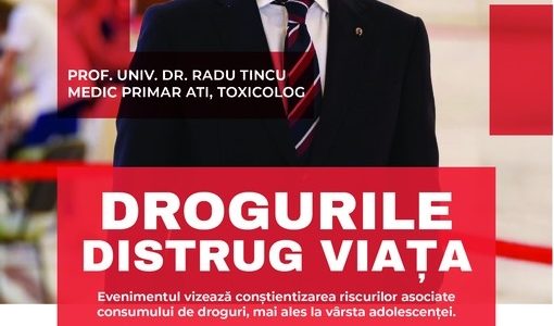 Conferință la Teatrul „Jean Bart“: Drogurile distrug viața